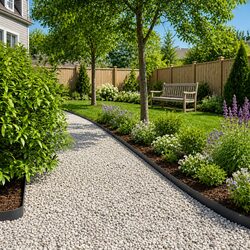 Cold-Rolled Steel Lawn Edging Strips - 10 Pack, 10 x 103 cm