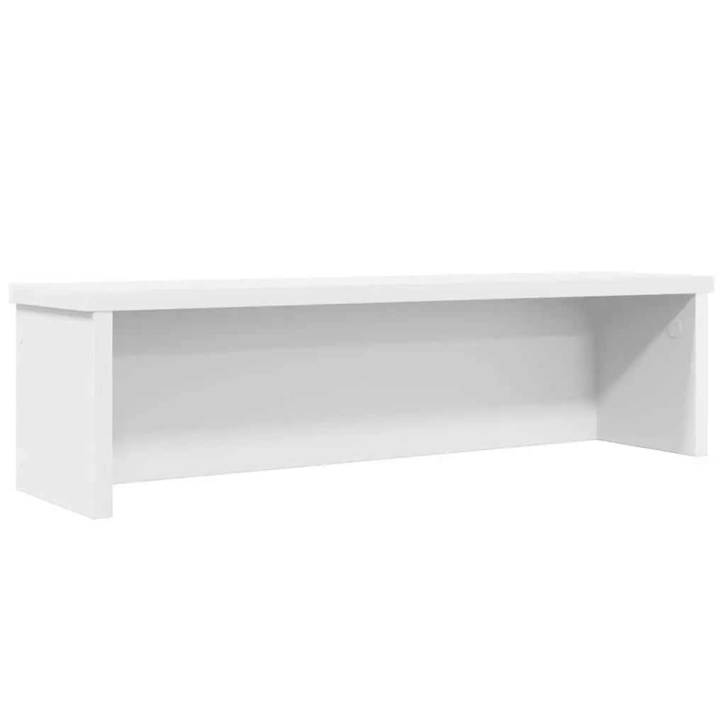 White Kitchen Utensil Rack Stackable Countertop Organiser Storage Shelf