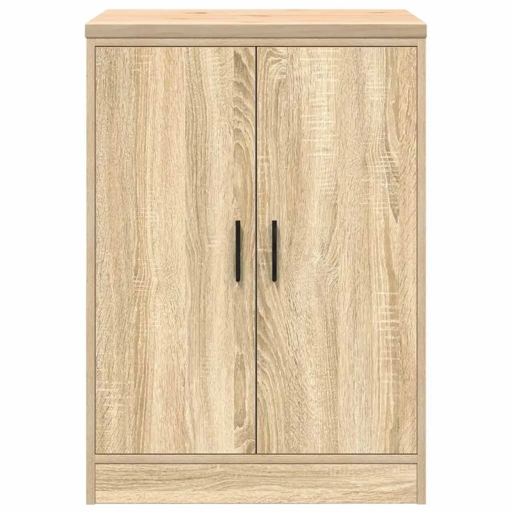Garage Storage Cabinet Pine Sonoma Oak 60x51x85cm