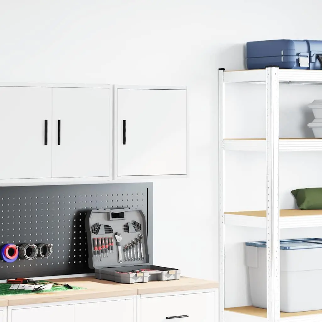 Engineered Wood Wall Cabinet for Garage Storage Needs