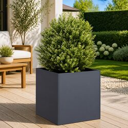 Cold-Rolled Steel Raised Planter Box 40 x 40 x 40 cm Details