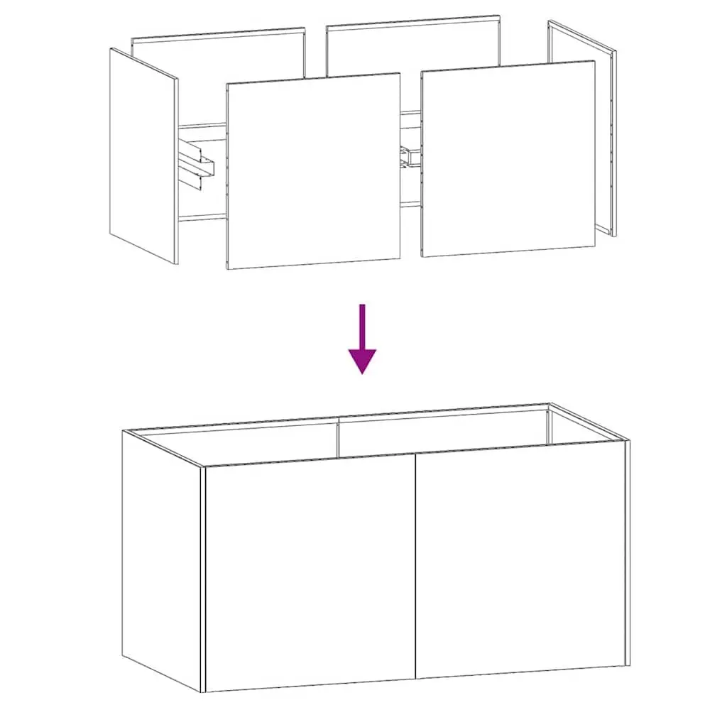 Planter for Garden Black 80x40x40 cm Cold-rolled Steel Raised Bed