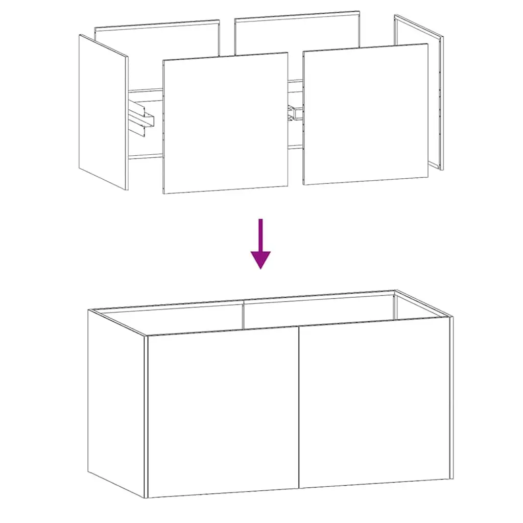 Raised Garden Planter Box Outdoor Flower Bed 80 x 40 x 40 cm Weathering Steel Open Bottom
