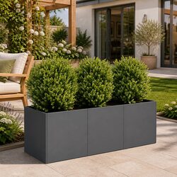 Cold-Rolled Steel Raised Garden Bed 120x40x40cm