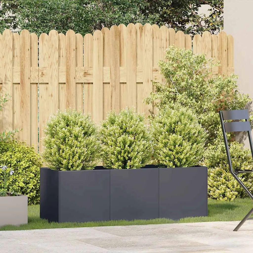 Cold-Rolled Steel Raised Garden Bed 120x40x40cm