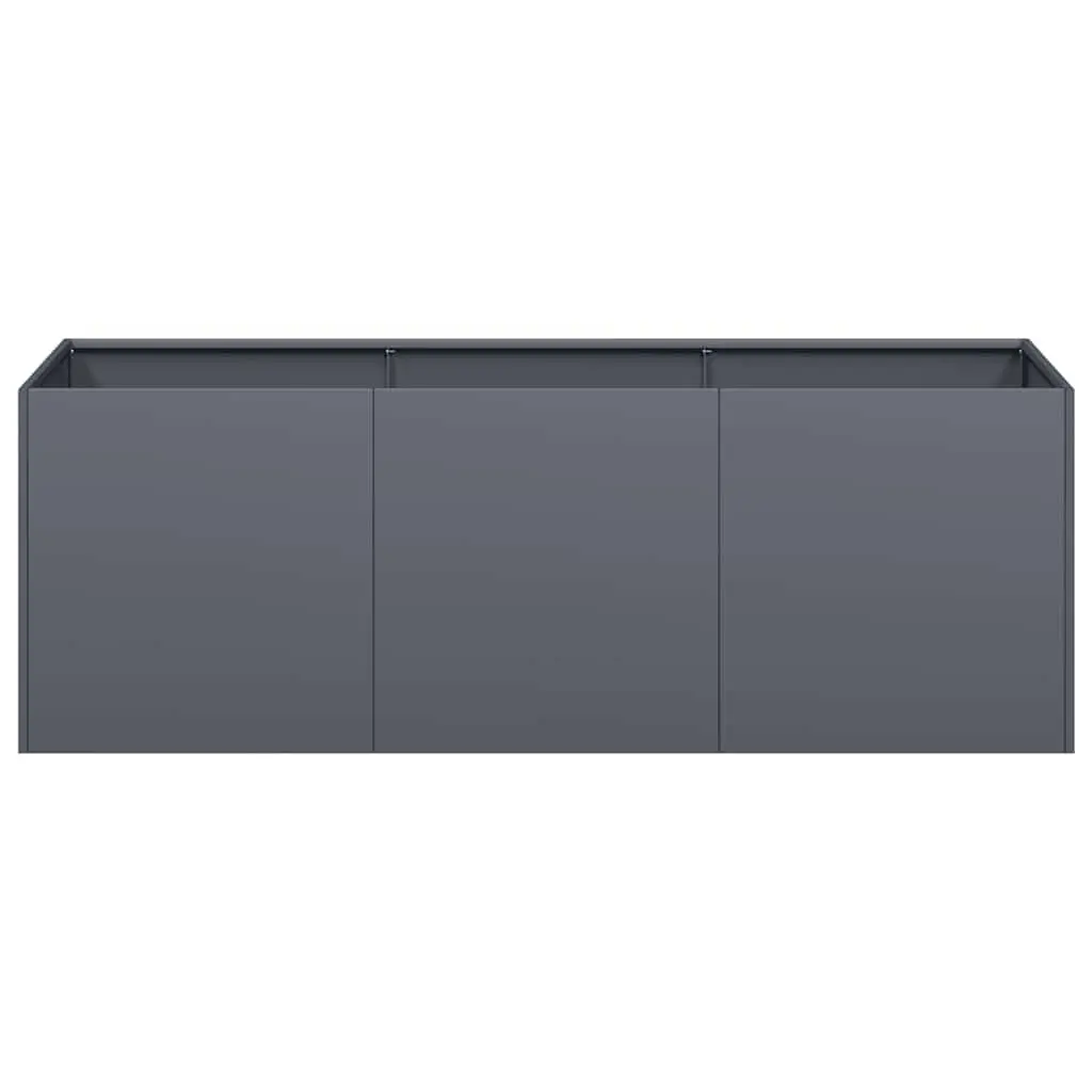 Cold-Rolled Steel Raised Garden Bed 120x40x40cm