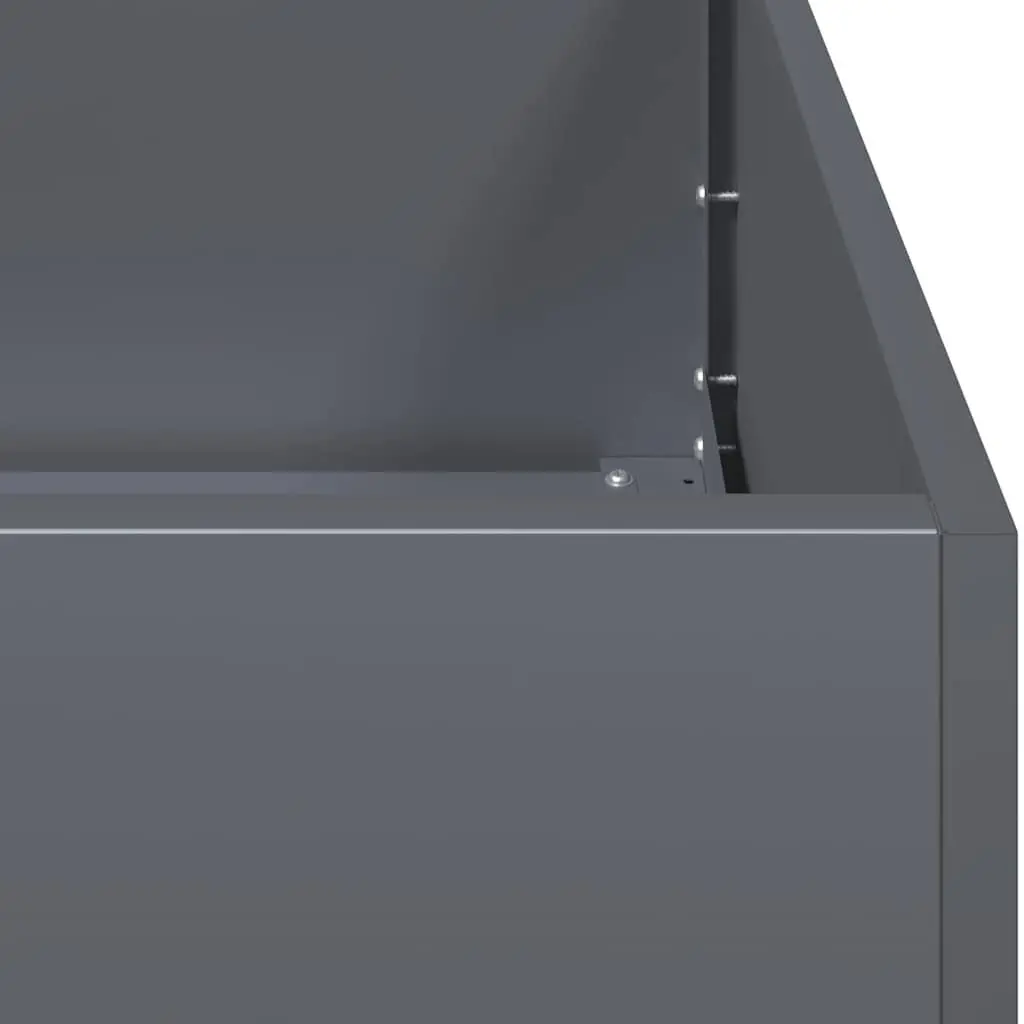 Cold-Rolled Steel Raised Garden Bed 120x40x40cm