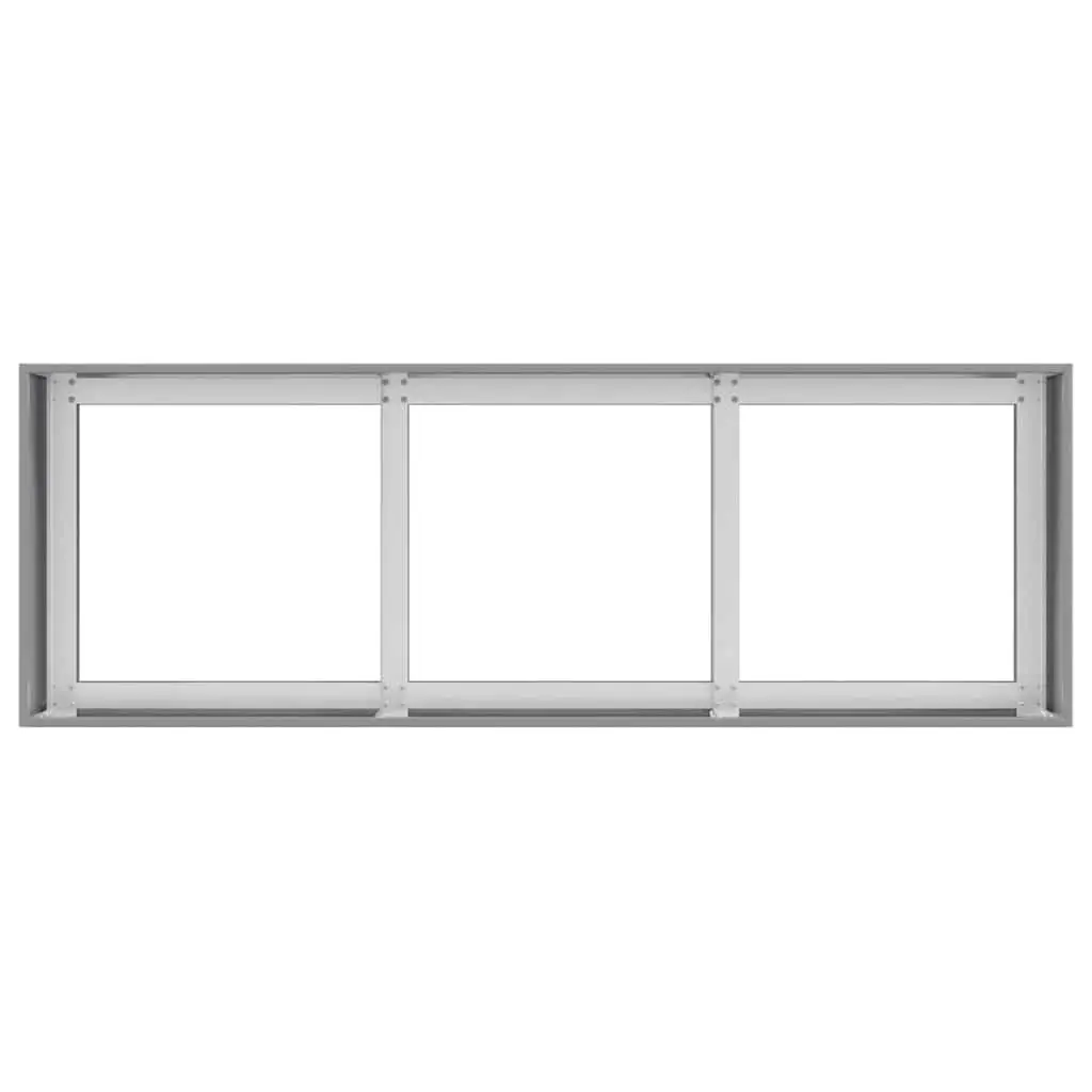 Galvanised Steel Planter Raised Garden Bed 120 x 40 cm