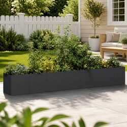 Cold-Rolled Steel Raised Garden Planter Box 280x40x40cm