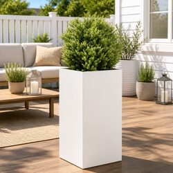 Cold-rolled Steel Planter Specifications: 40x40x80 cm