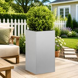 Specifications for Galvanised Steel Planter Box 40x40x80 cm