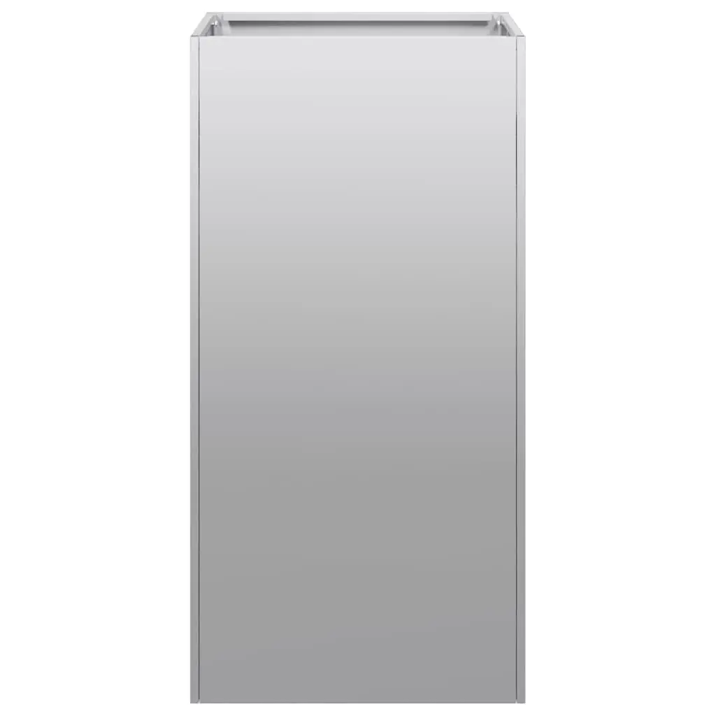 Galvanised Steel Planter Box 40x40x80 cm