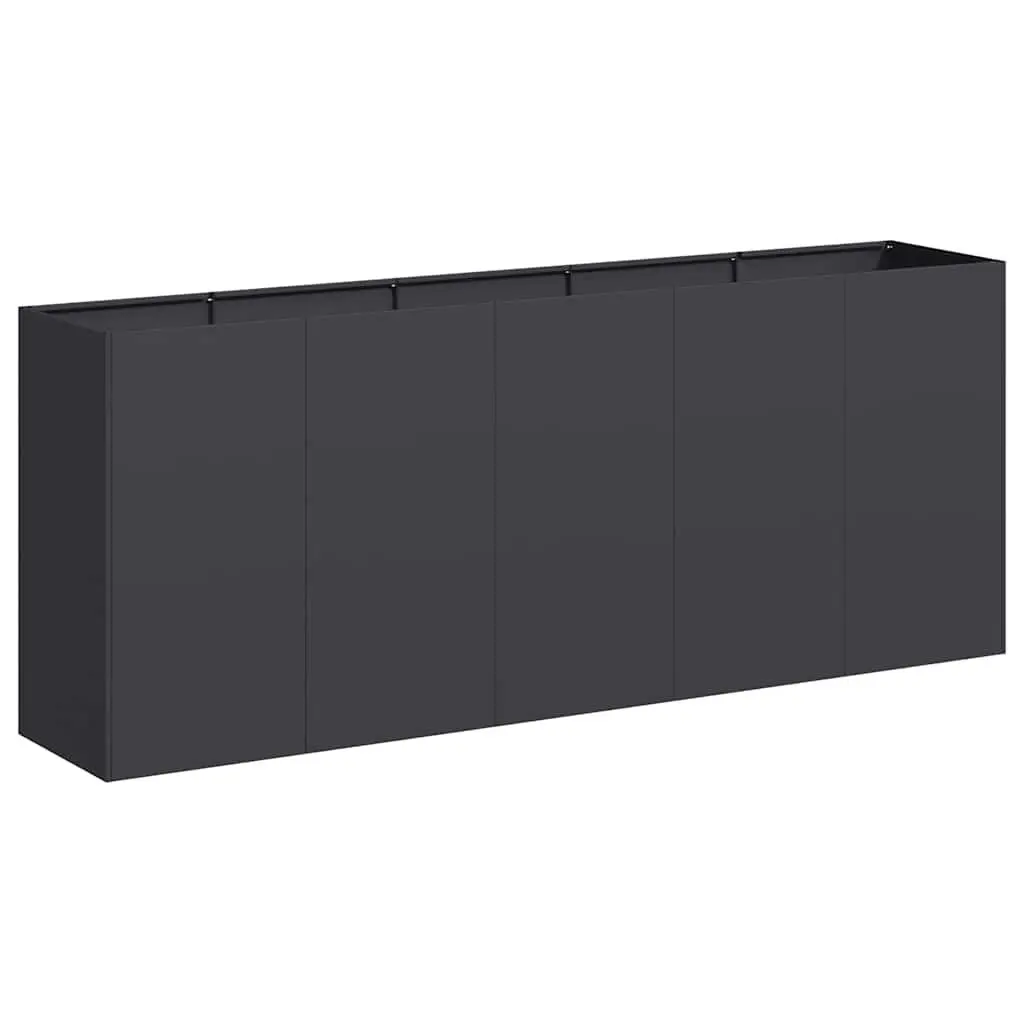Cold-rolled Steel Raised Garden Planter 200x40x80cm