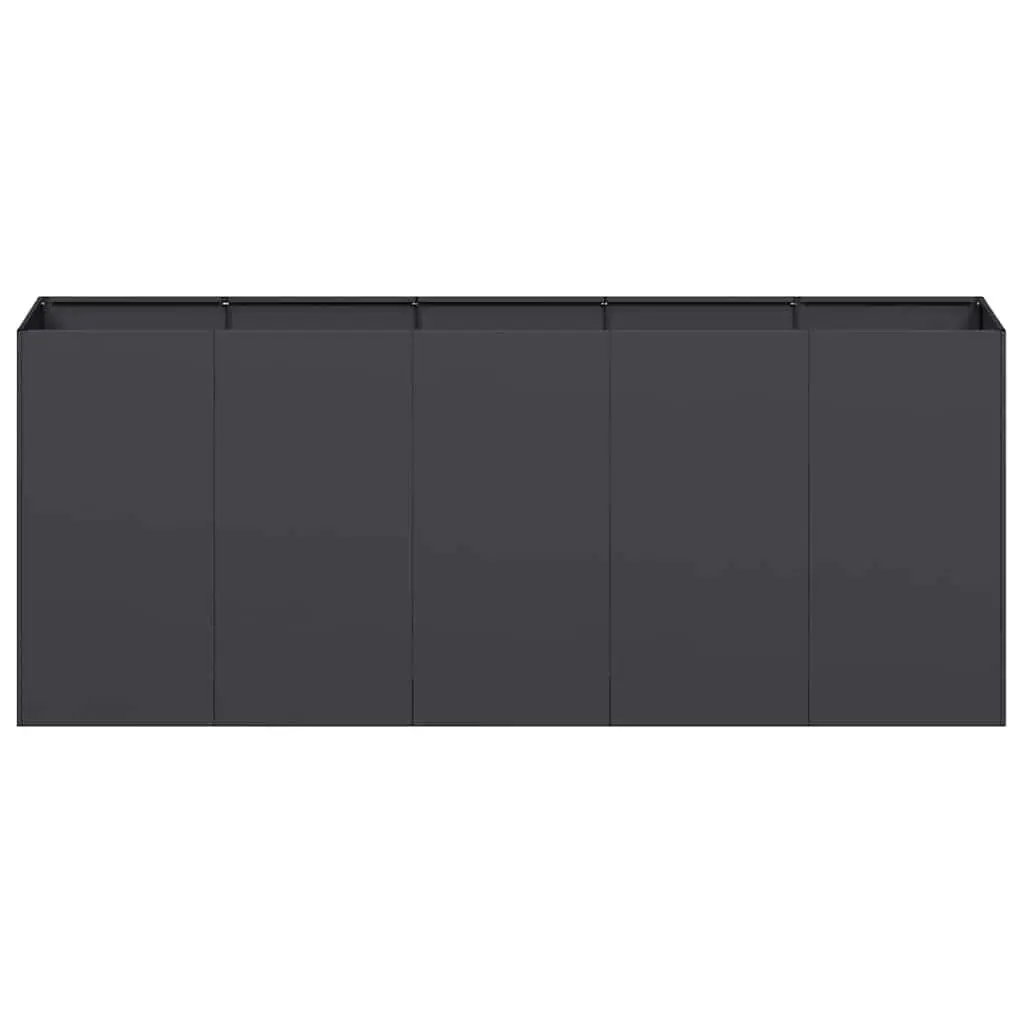 Cold-rolled Steel Raised Garden Planter 200x40x80cm