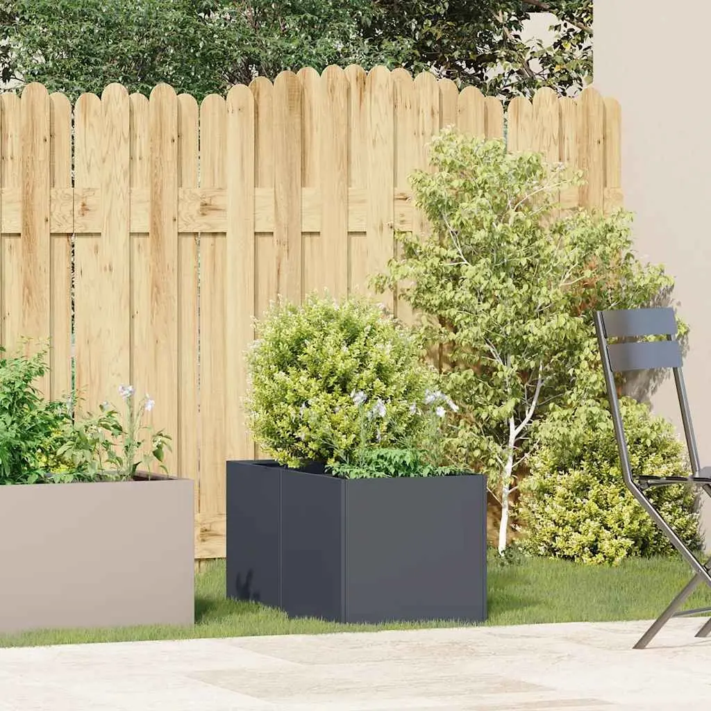40x80x40 cm Anthracite Raised Planter Box