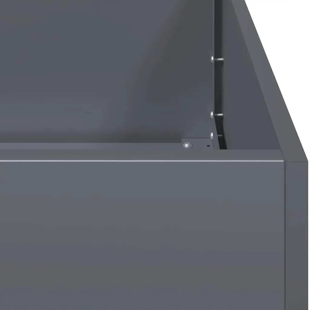 40x80x40 cm Anthracite Raised Planter Box