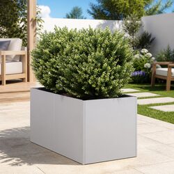 Galvanised Steel Planter Dimensions: 40x80x40cm