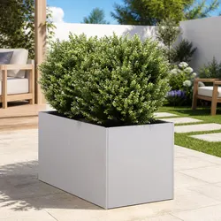 Galvanised Steel Planter Dimensions: 40x80x40cm