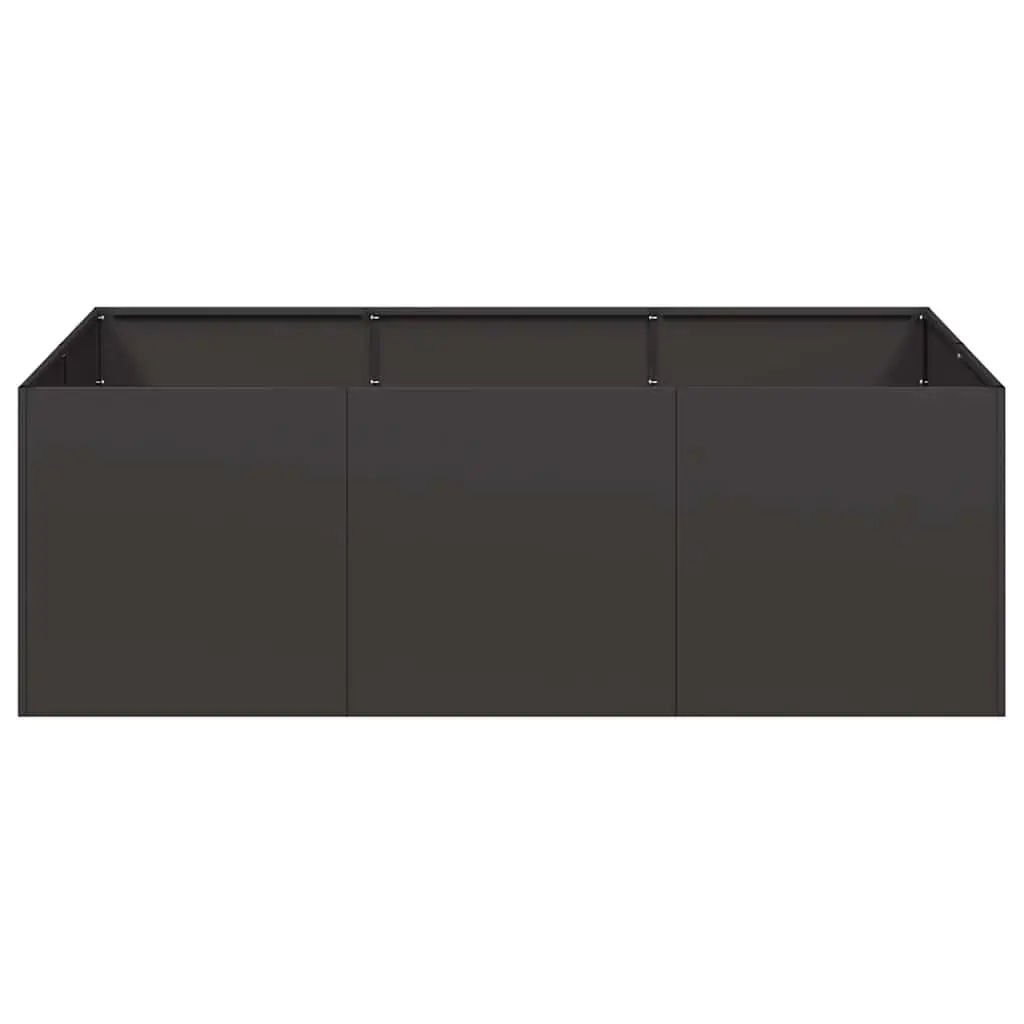 Steel Planter Box Outdoor Garden 120x80x40 cm