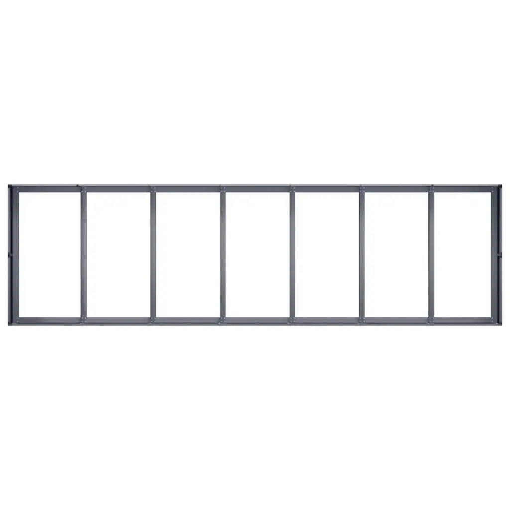 Steel Raised Planter Box Outdoor Garden 280x80x40cm