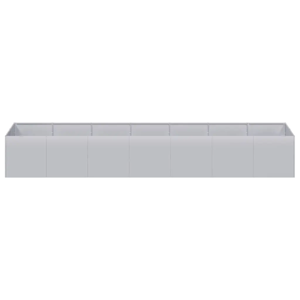 Galvanised Steel Planter Raised Garden Bed 280x80x40cm Large Outdoor Flower Box