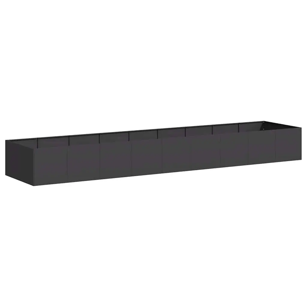 Steel Planter Box Outdoor Garden 360x80x40cm