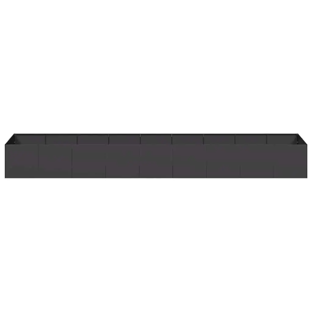 Steel Planter Box Outdoor Garden 360x80x40cm