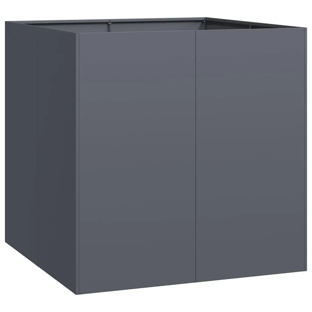 Steel Planter Box Outdoor Garden 80x80x80 cm