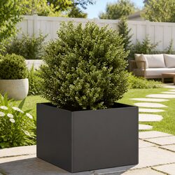 Specifications of Black Steel Planter Box 40x40x30cm