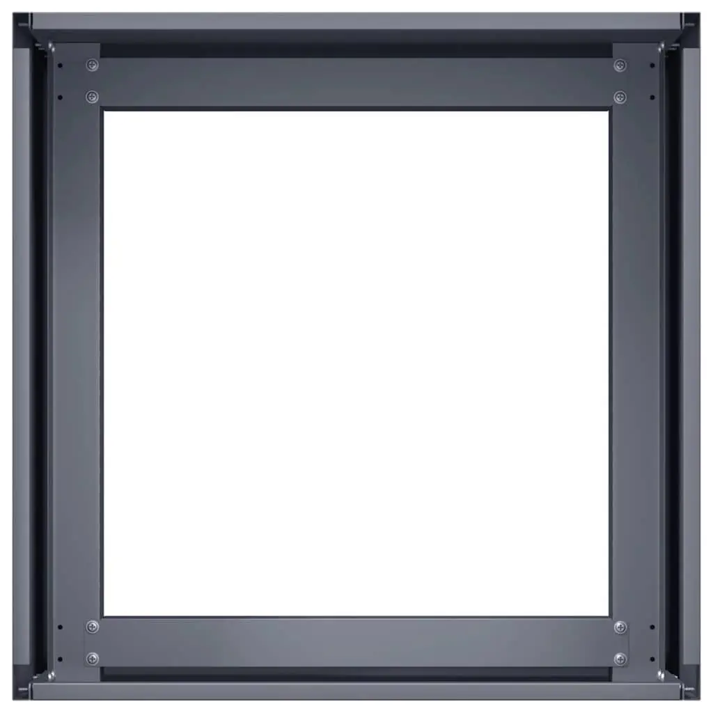 Steel Planter Box Outdoor Garden 40x40x30 cm