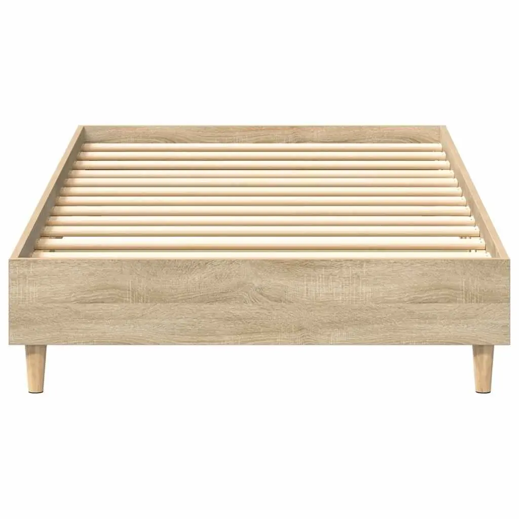 Sonoma Oak Bed Frame 90x190 cm, Engineered Wood