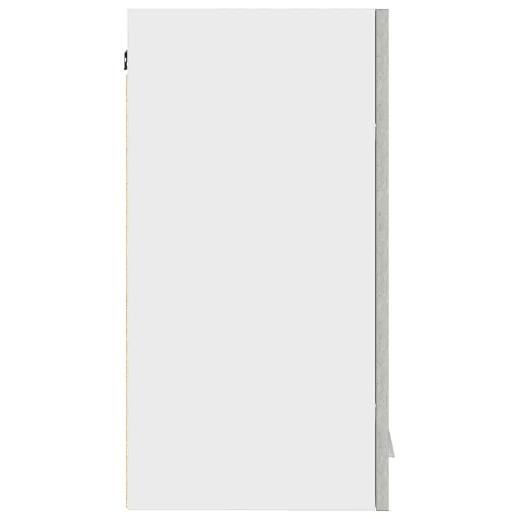 Wall-Mounted Kitchen Cabinet Engineered Wood Grey 60x31x60cm Storage Unit