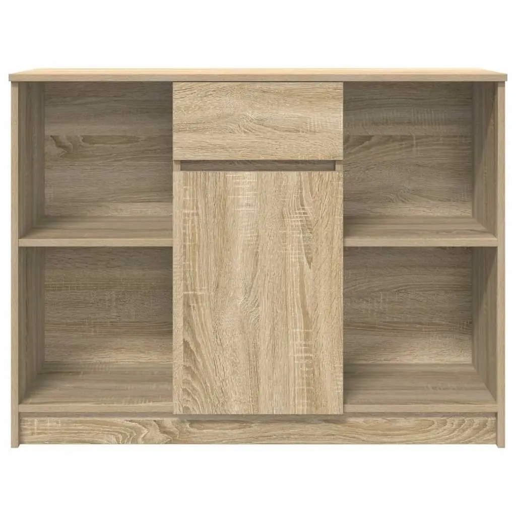 Brown Engineered Wood Sideboard Cabinet
