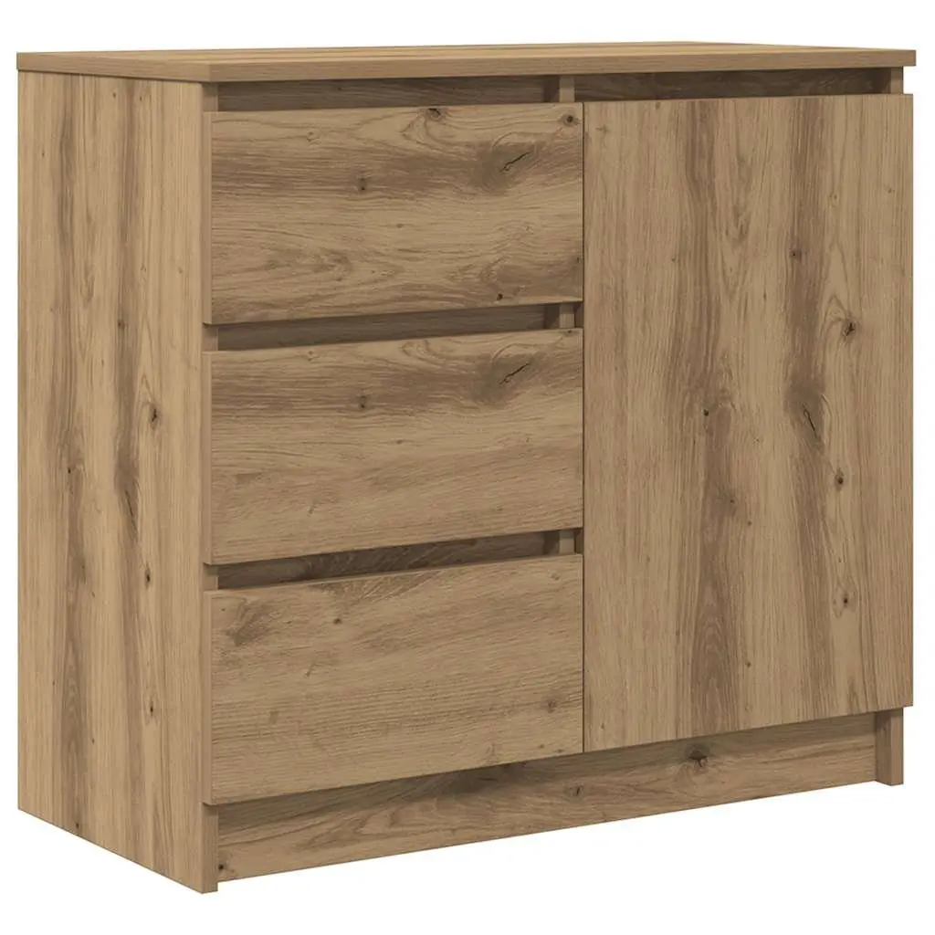 Engineered Wood Sideboard Storage Cabinet, 71W x 35D x 65H cm