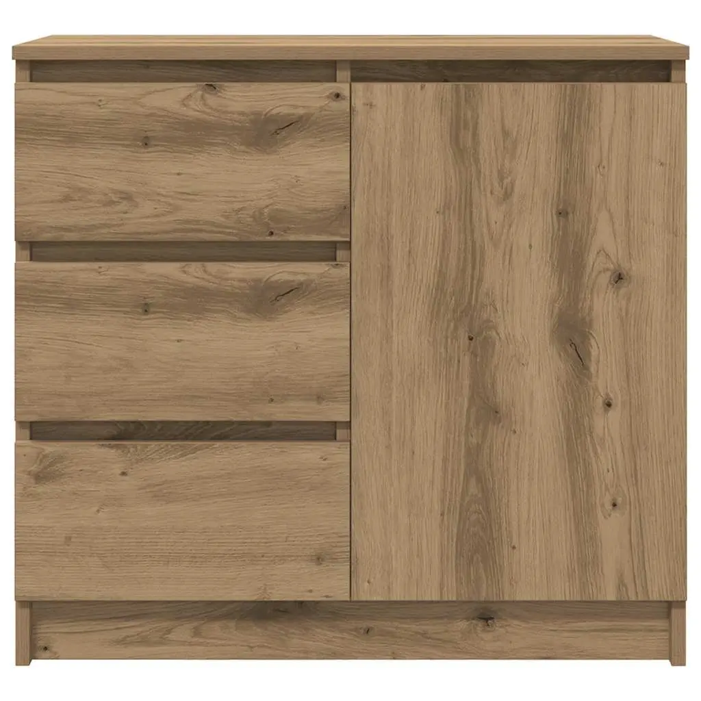 Engineered Wood Sideboard Storage Cabinet, 71W x 35D x 65H cm
