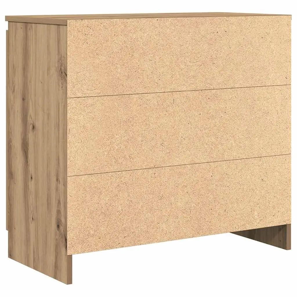 Engineered Wood Sideboard Storage Cabinet, 71W x 35D x 65H cm