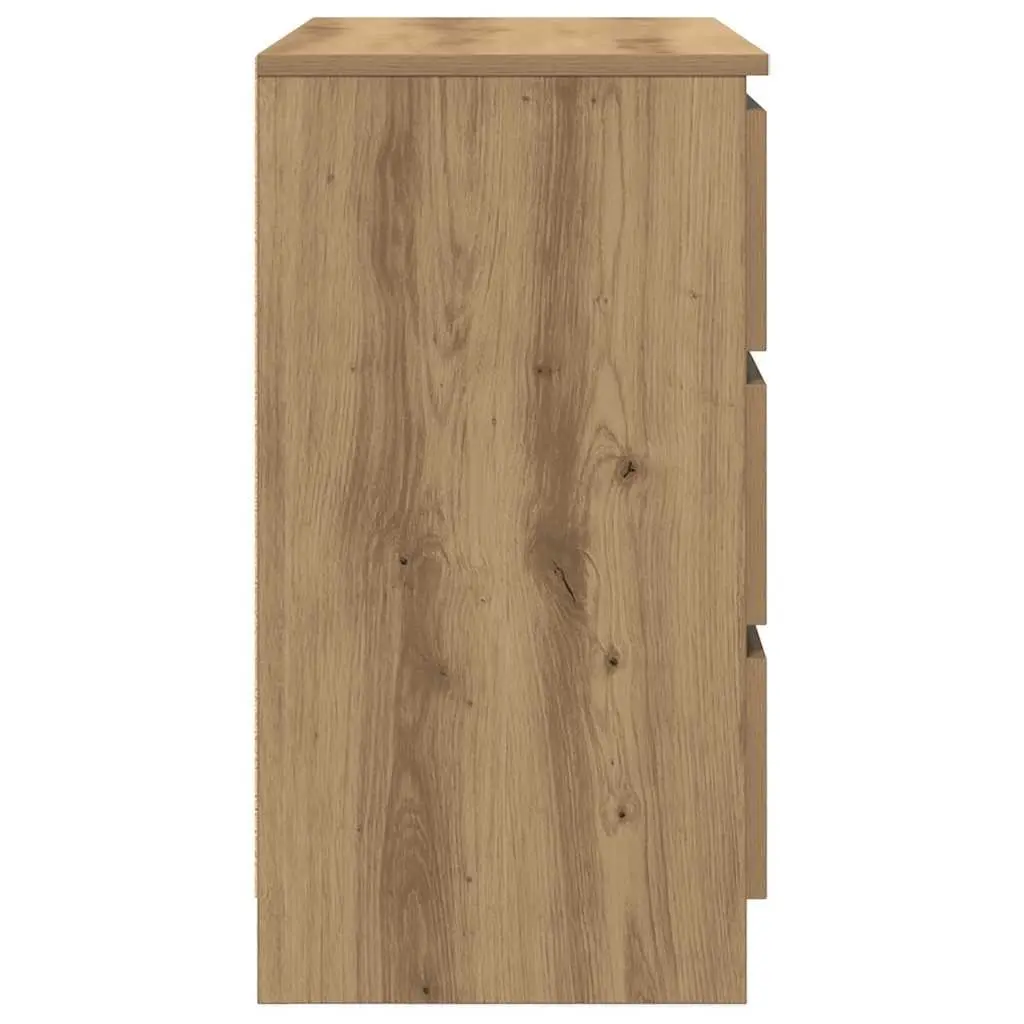 Engineered Wood Sideboard Storage Cabinet, 71W x 35D x 65H cm