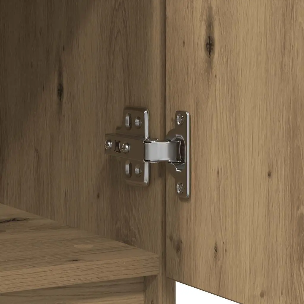Engineered Wood Sideboard Storage Cabinet, 71W x 35D x 65H cm