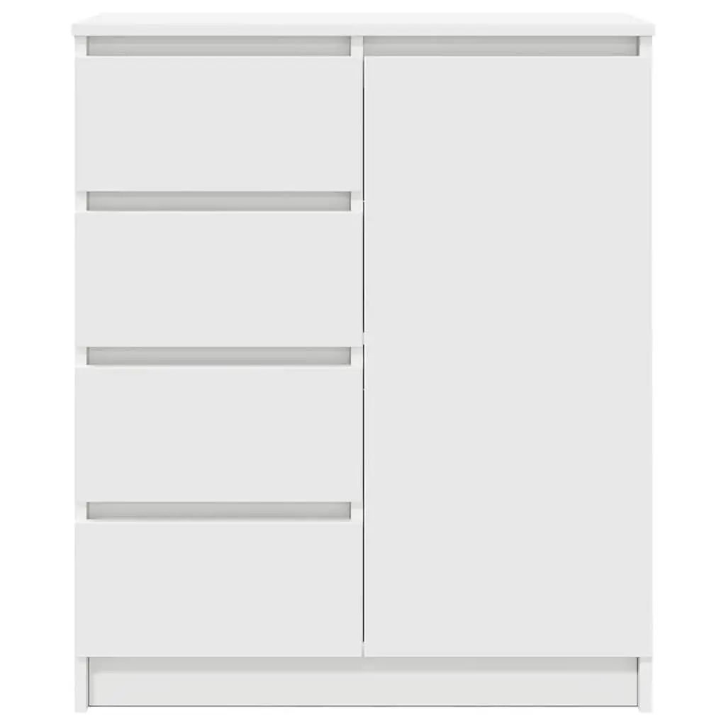 White Sideboard Cabinet for Living Room 71W x 35D x 84H cm