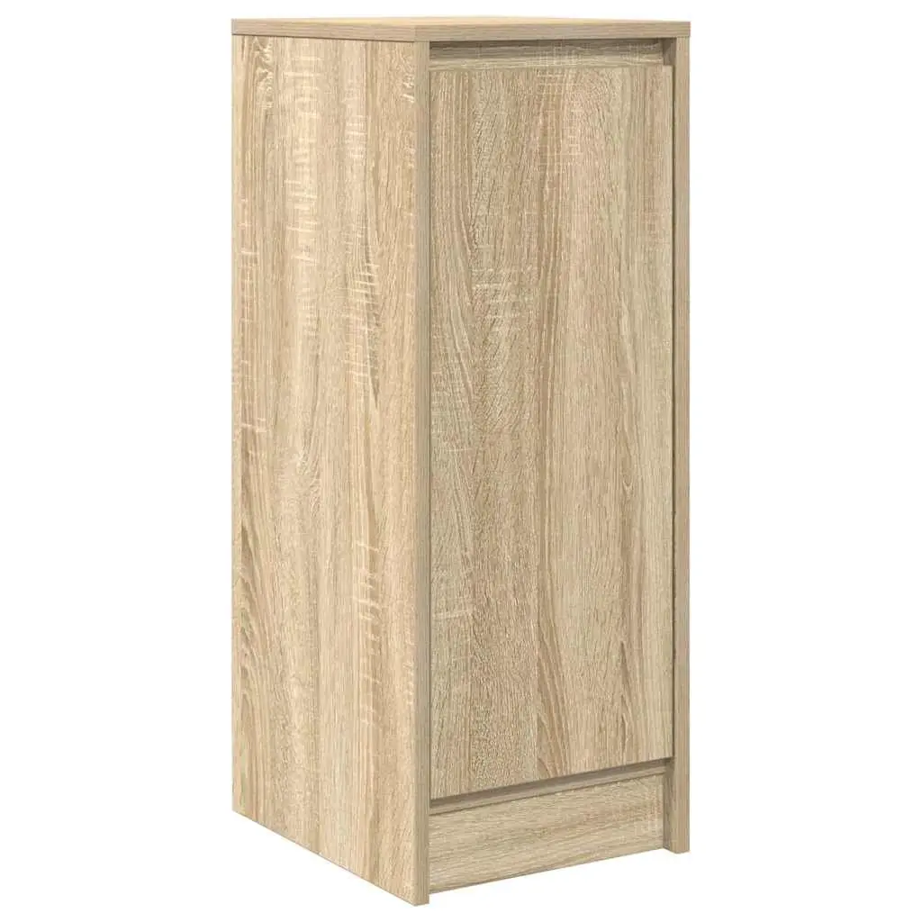 Brown Engineered Wood Sideboard Cabinet