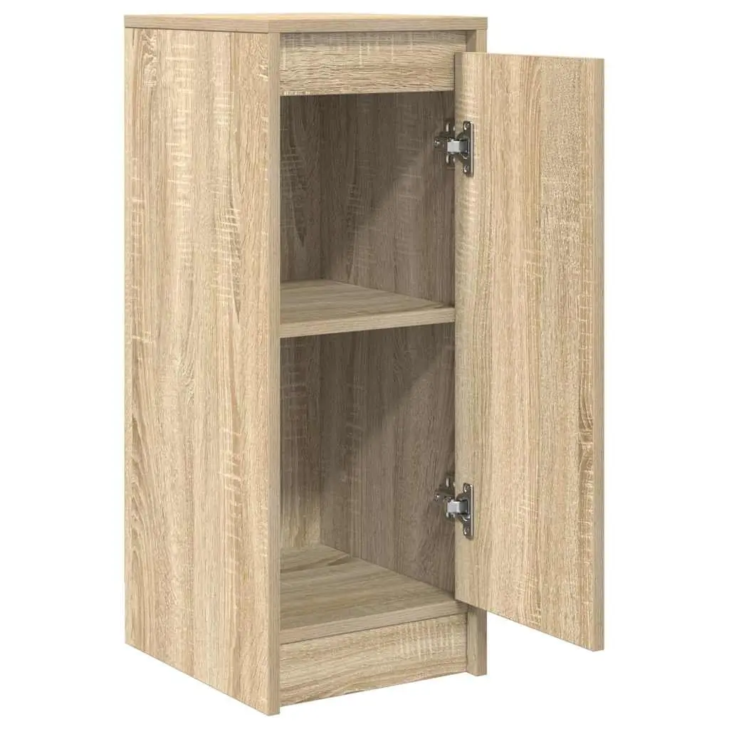 Brown Engineered Wood Sideboard Cabinet