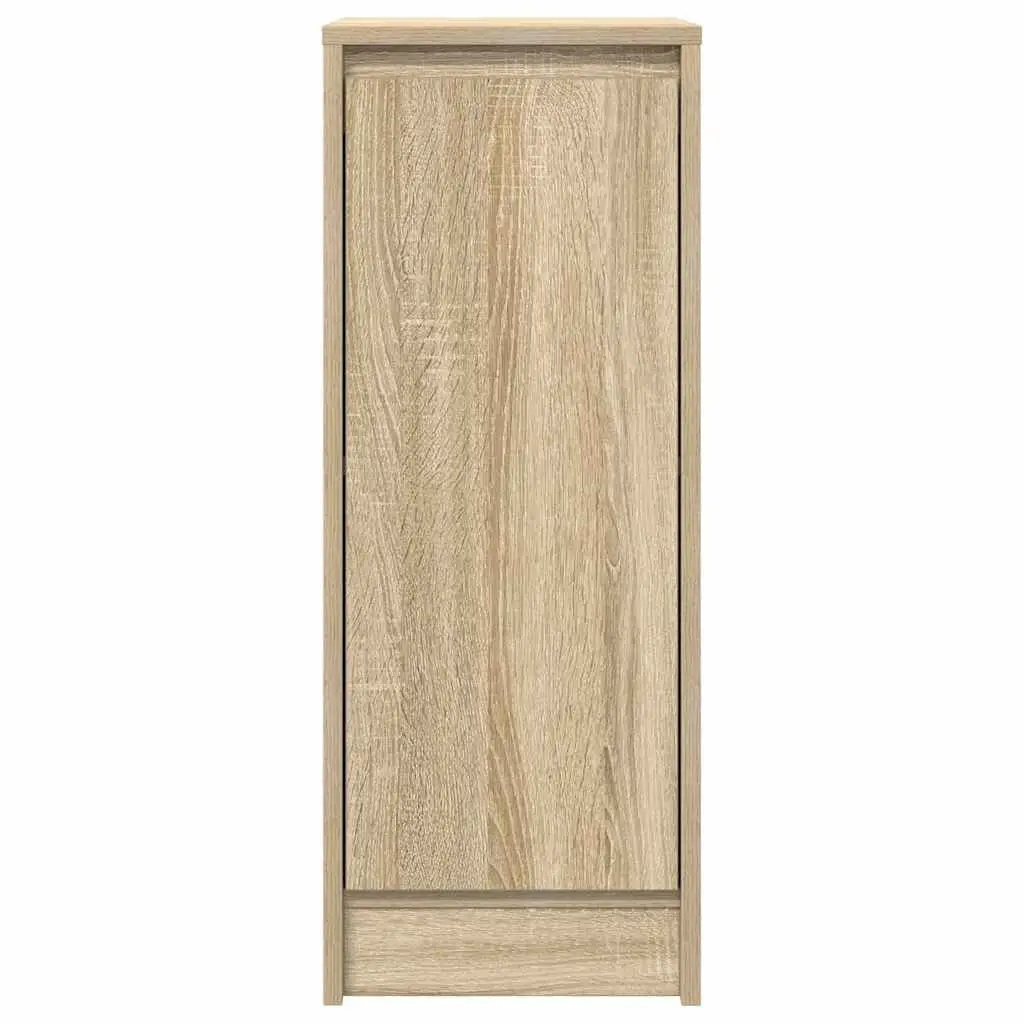 Brown Engineered Wood Sideboard Cabinet