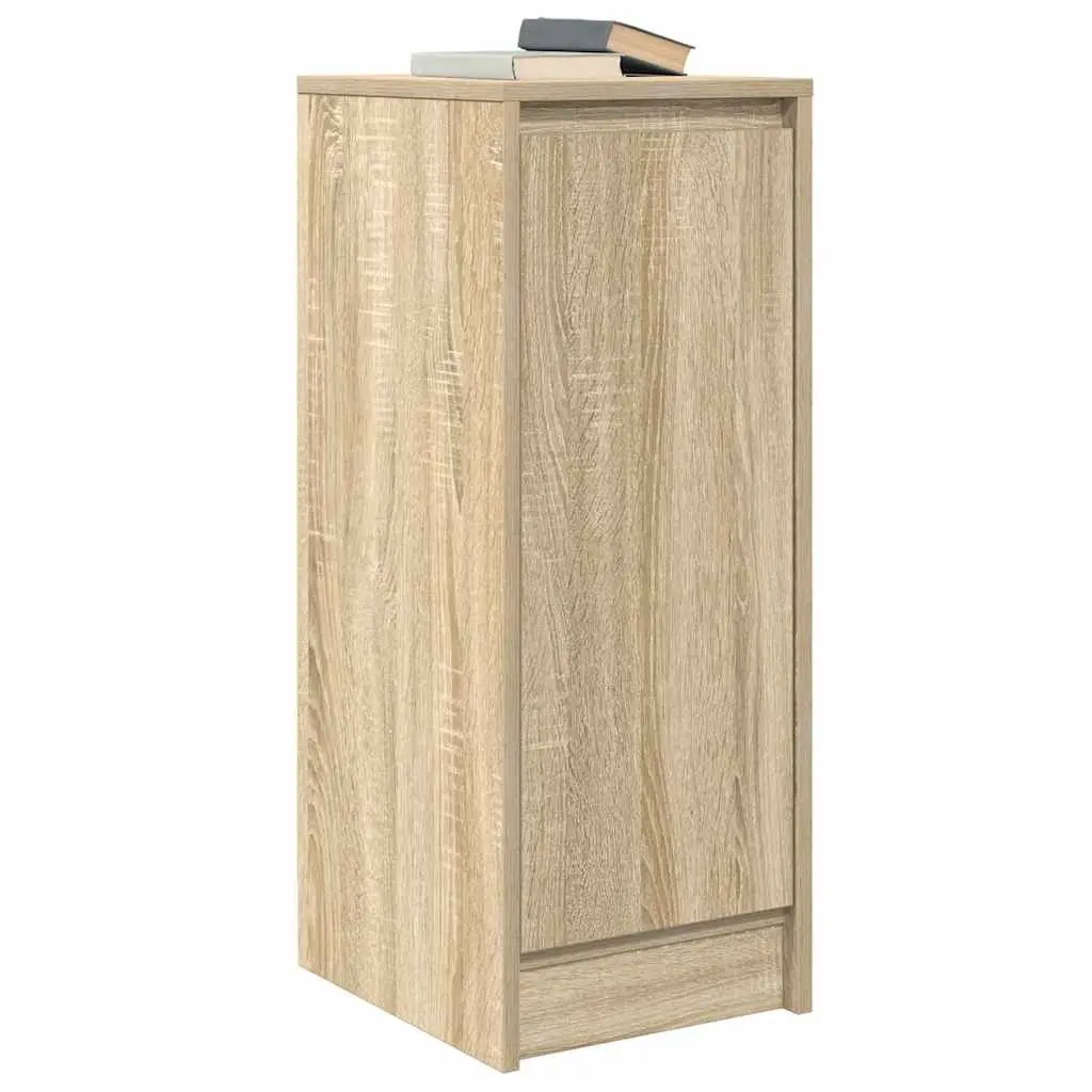 Brown Engineered Wood Sideboard Cabinet
