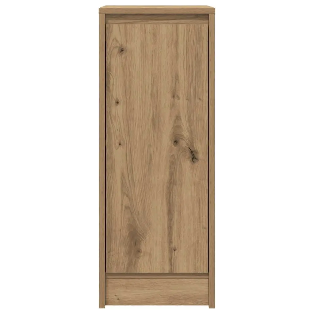 Sideboard Storage Cabinet for Dining Room Kitchen Bedroom 29.5 x 34 x 76 cm Brown Engineered Wood Buffet Cupboard Door Organiser