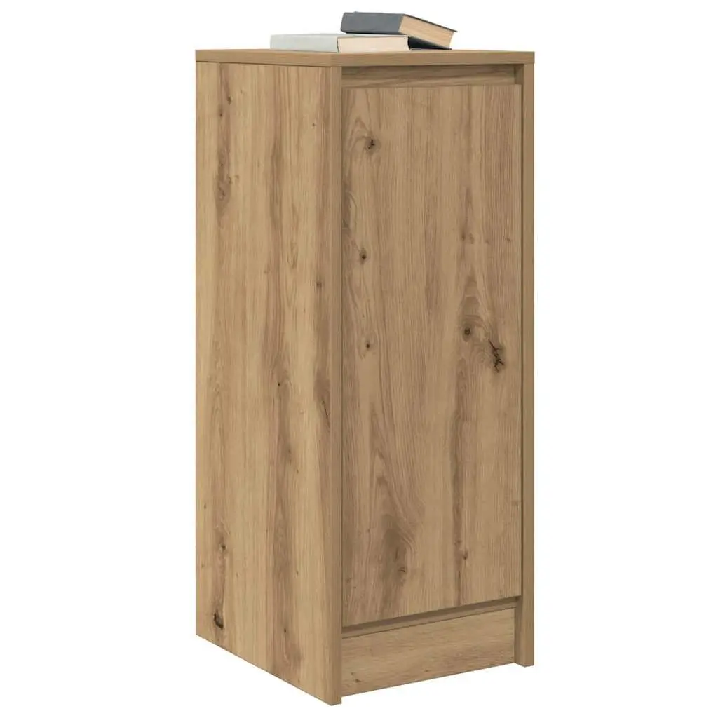 Sideboard Storage Cabinet for Dining Room Kitchen Bedroom 29.5 x 34 x 76 cm Brown Engineered Wood Buffet Cupboard Door Organiser