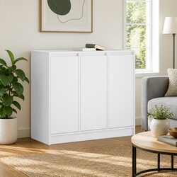 Specifications of White Sideboard Cabinet 85x34x76cm Engineered Wood
