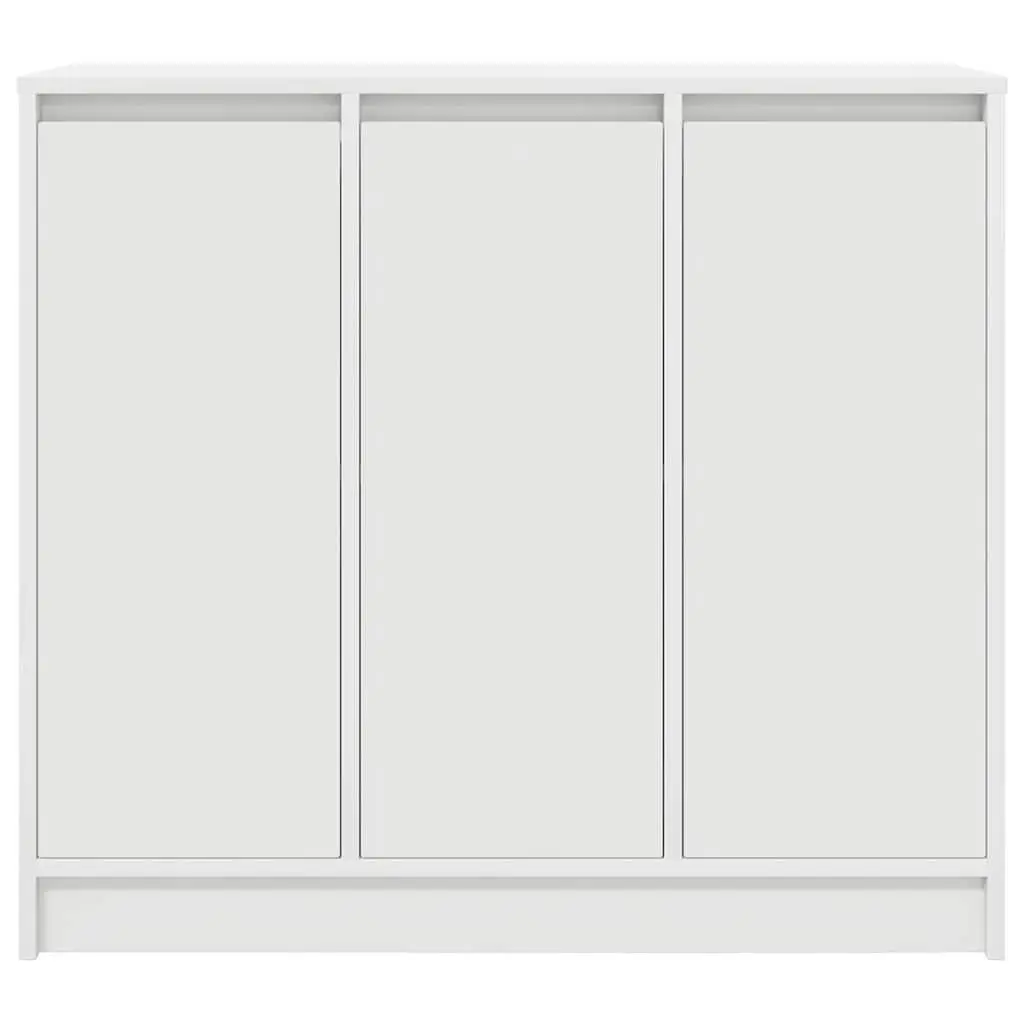 Sideboard Cabinet for Dining Room 85x34x76cm Engineered Wood Storage White