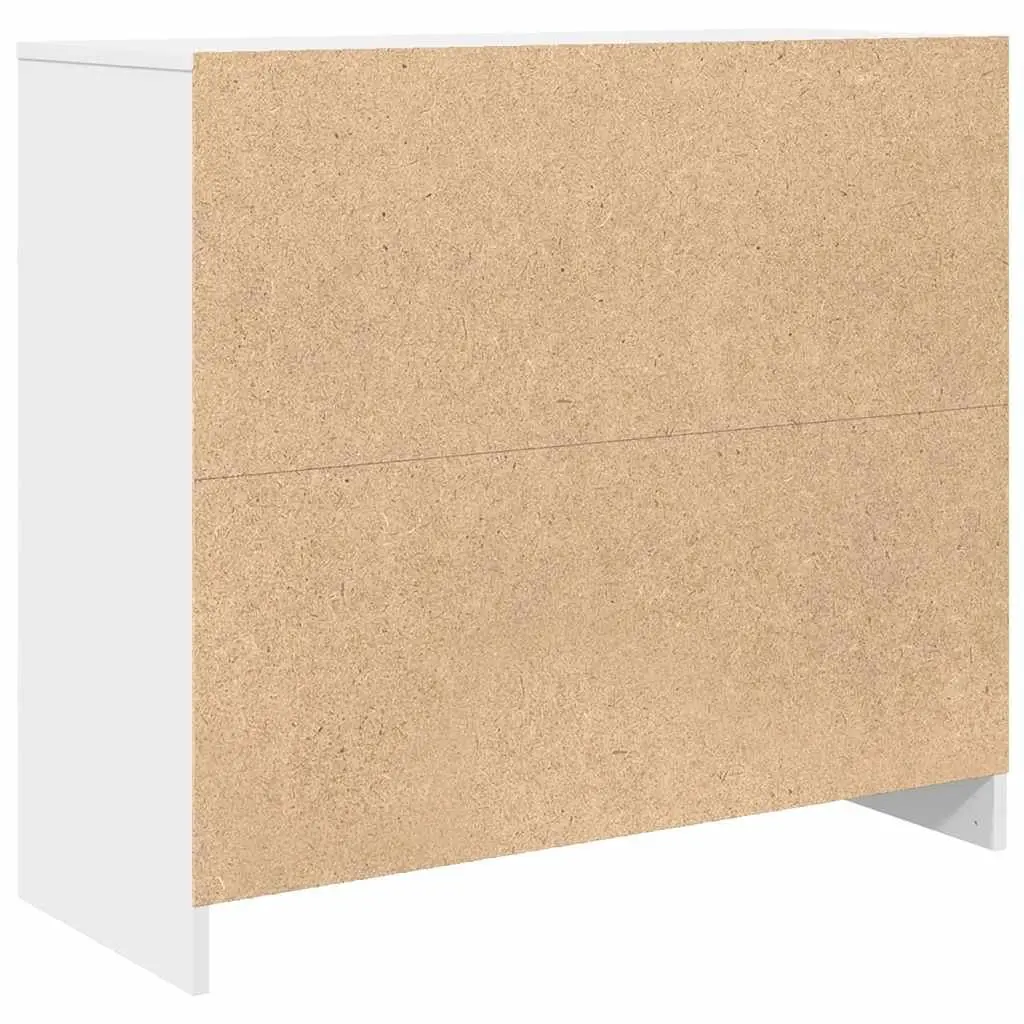 Sideboard Cabinet for Dining Room 85x34x76cm Engineered Wood Storage White