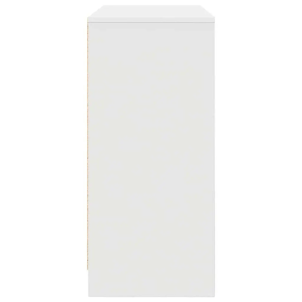 Sideboard Cabinet for Dining Room 85x34x76cm Engineered Wood Storage White