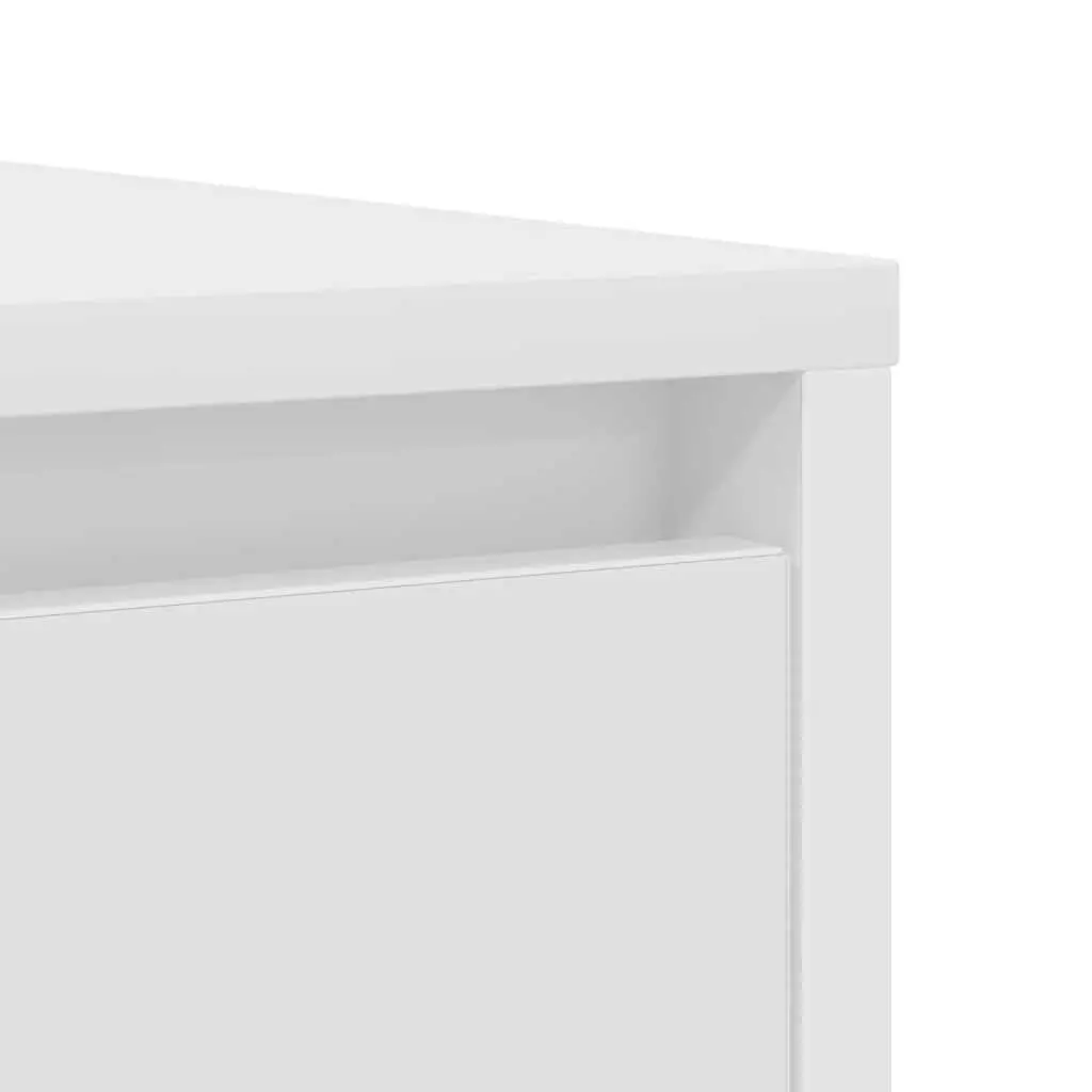 Sideboard Cabinet for Dining Room 85x34x76cm Engineered Wood Storage White